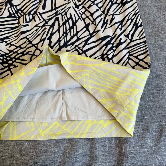 BCBG MaxAzria cap sleeve print dress LIKE NEW - Picture 8 of 14